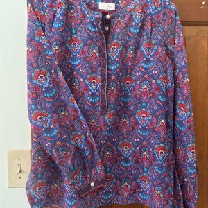 LOFT Softened Blouse – XS